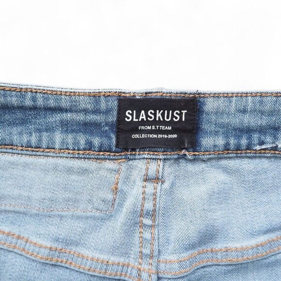 Slaskust from S.T Team 2019-2020 Deconstructed Patchwork Streetwear Pants Men 30 - Picture 7 of 10